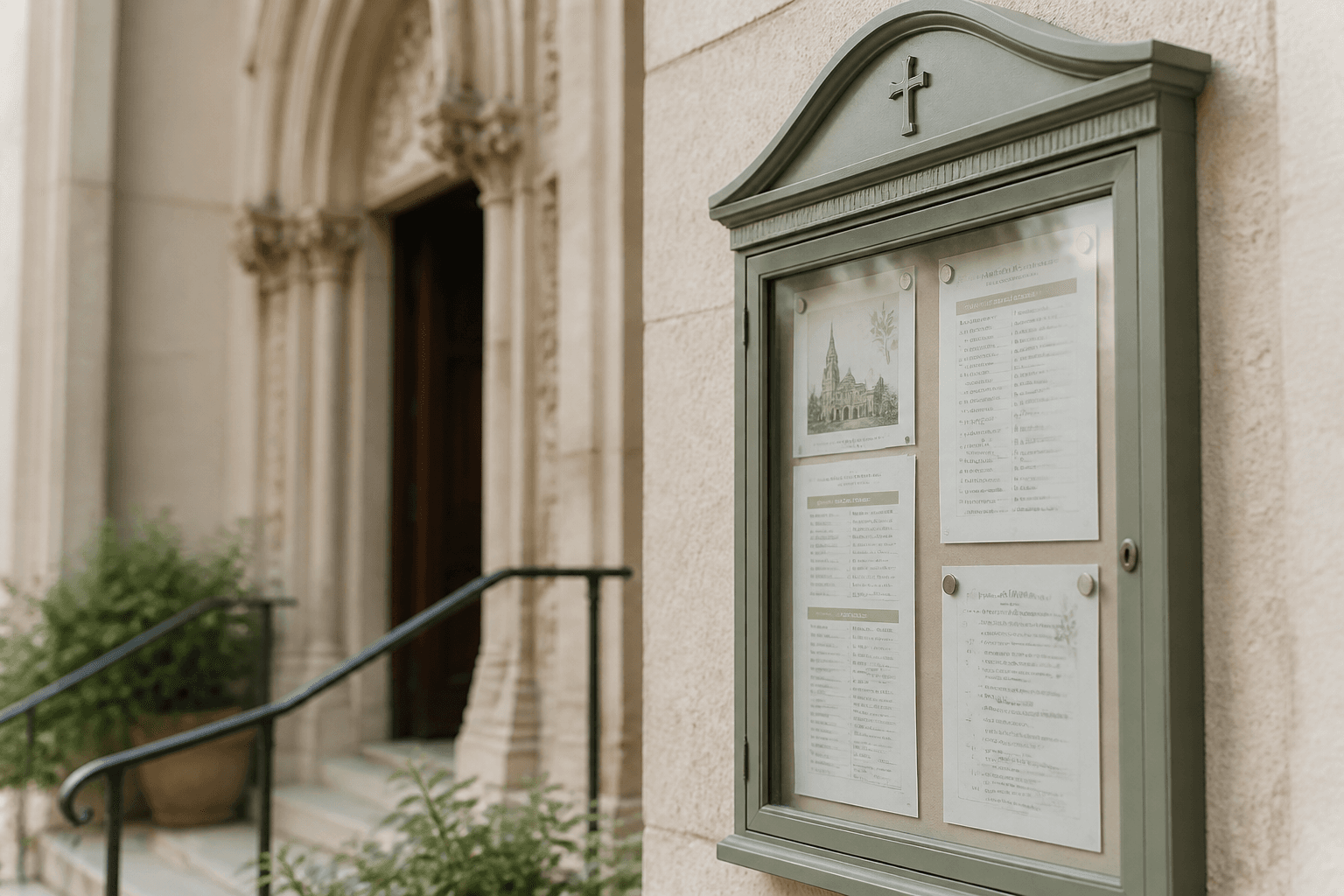 How to find Mass times without calling the parish three times cover image