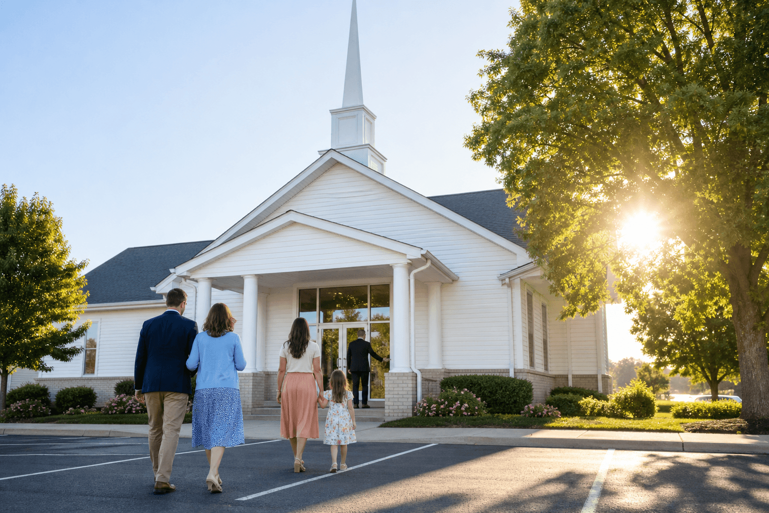 Pentecostal church near me: which door, then what happens cover image