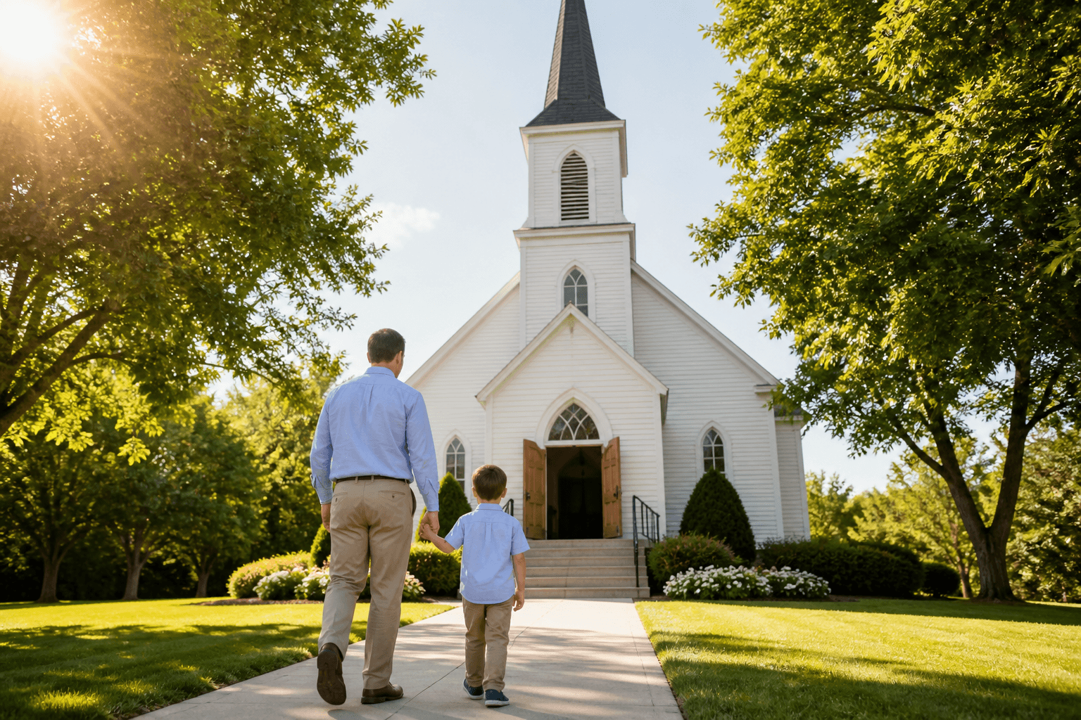 Visiting church with kids: nursery, check-in, and not being late cover image