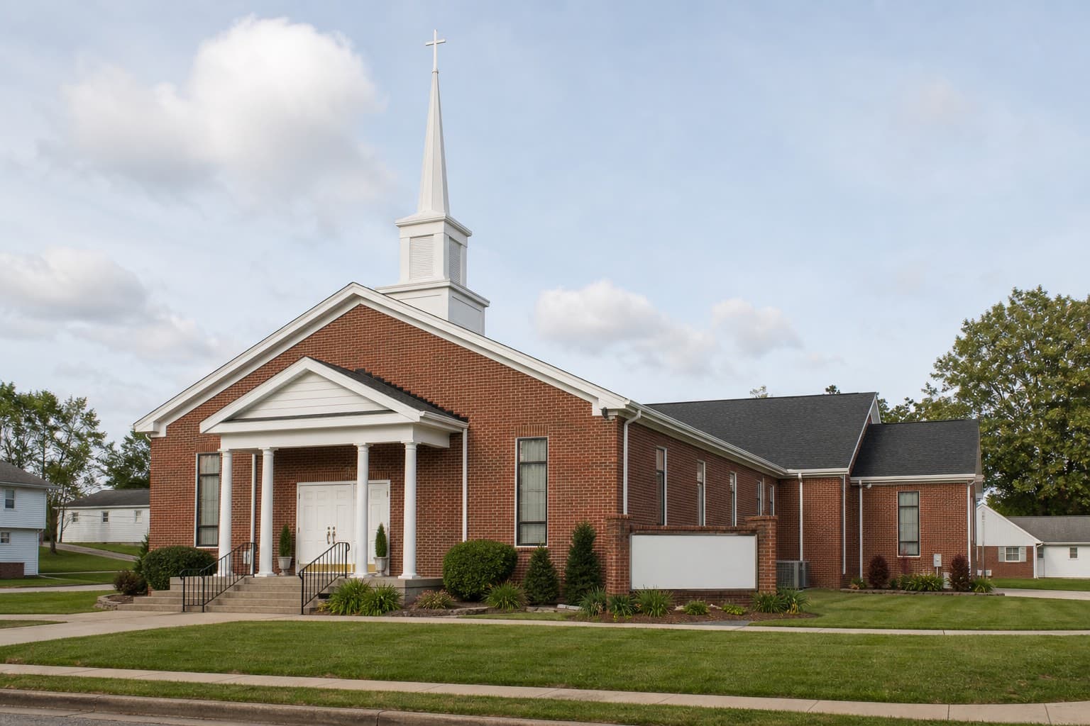 Baptist place of worship exterior