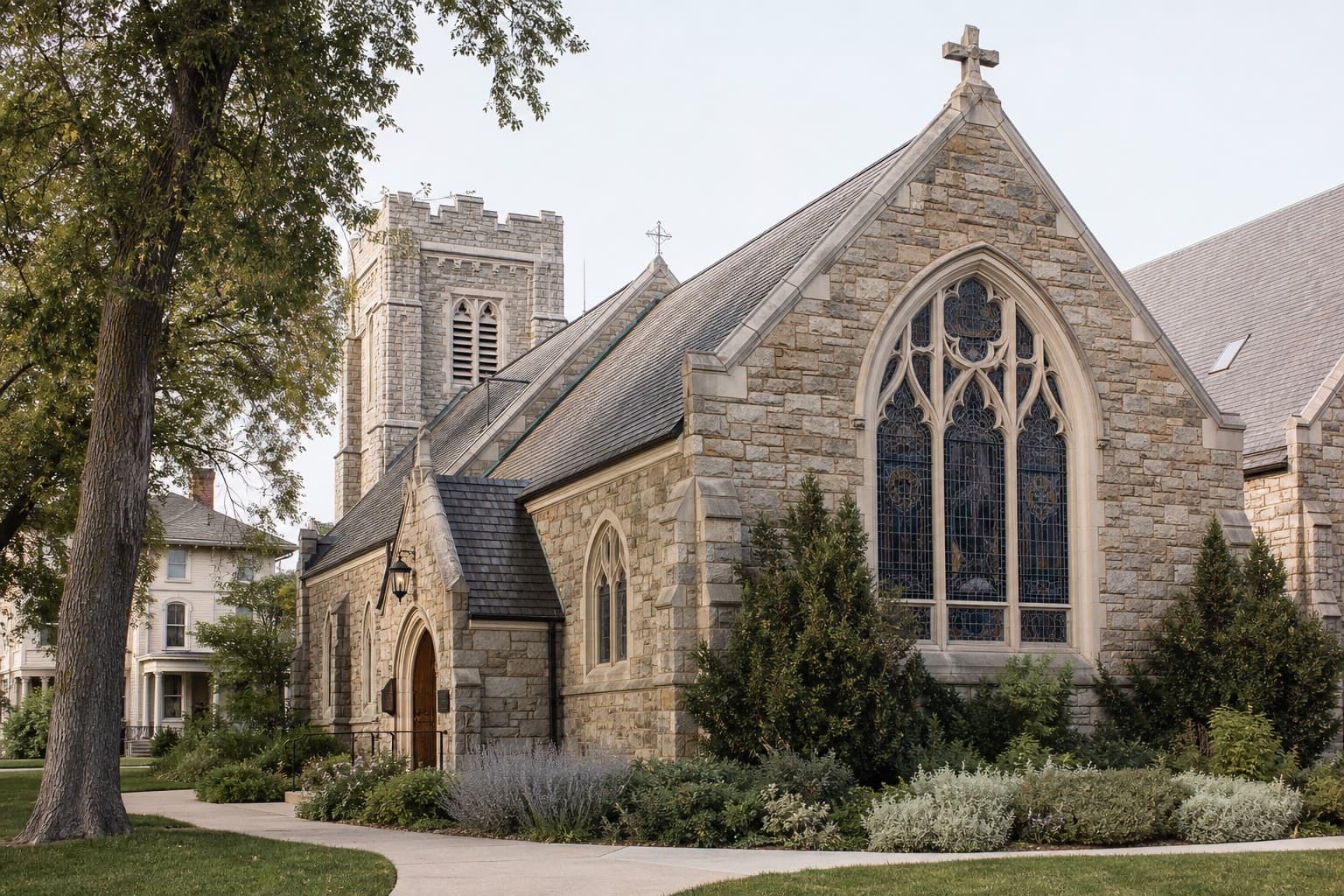 Episcopal place of worship exterior
