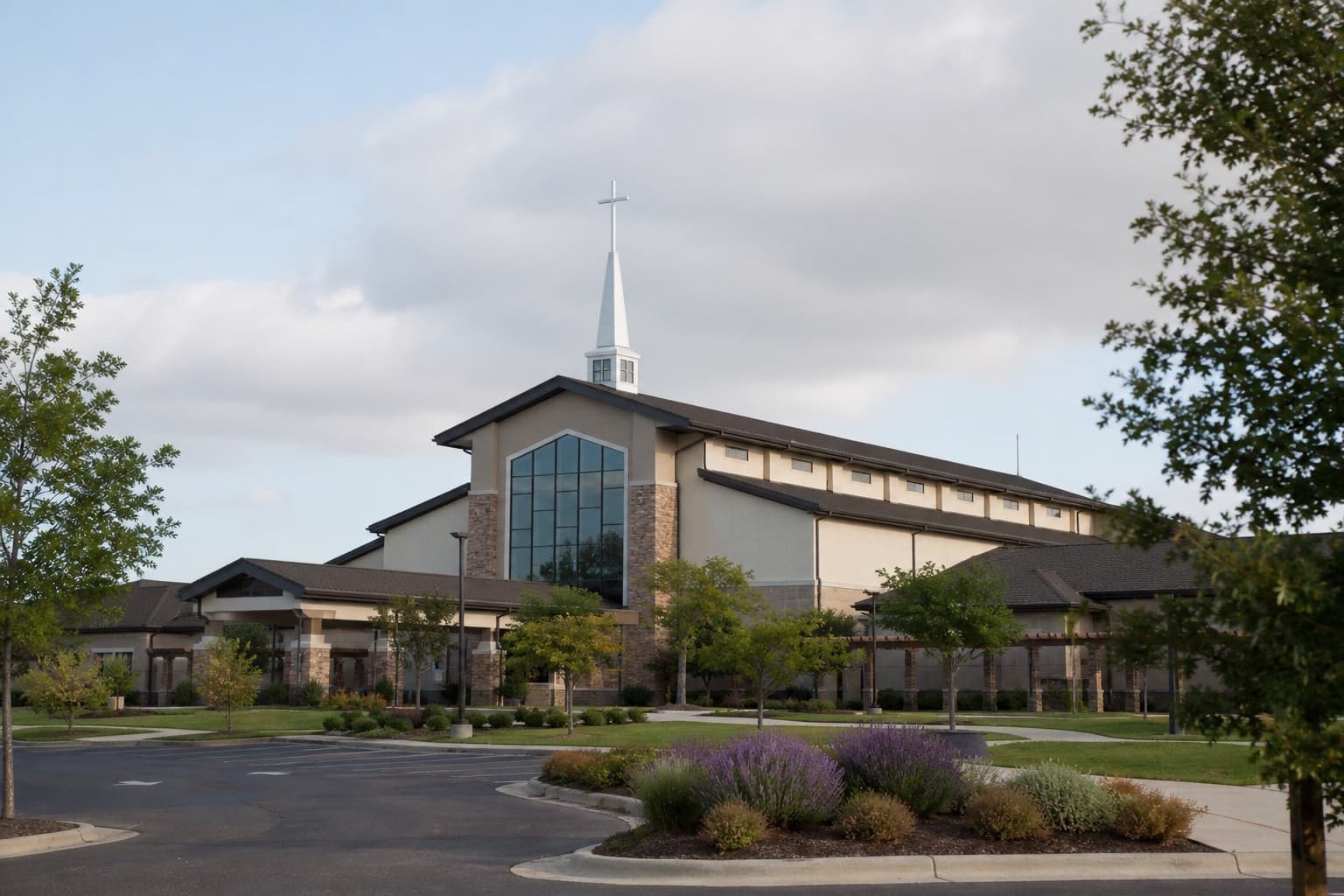 Evangelical place of worship exterior