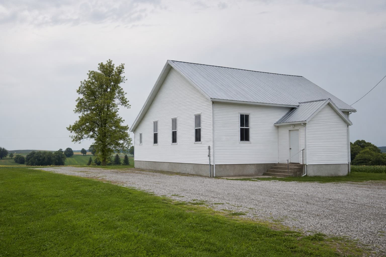 Mennonite place of worship exterior