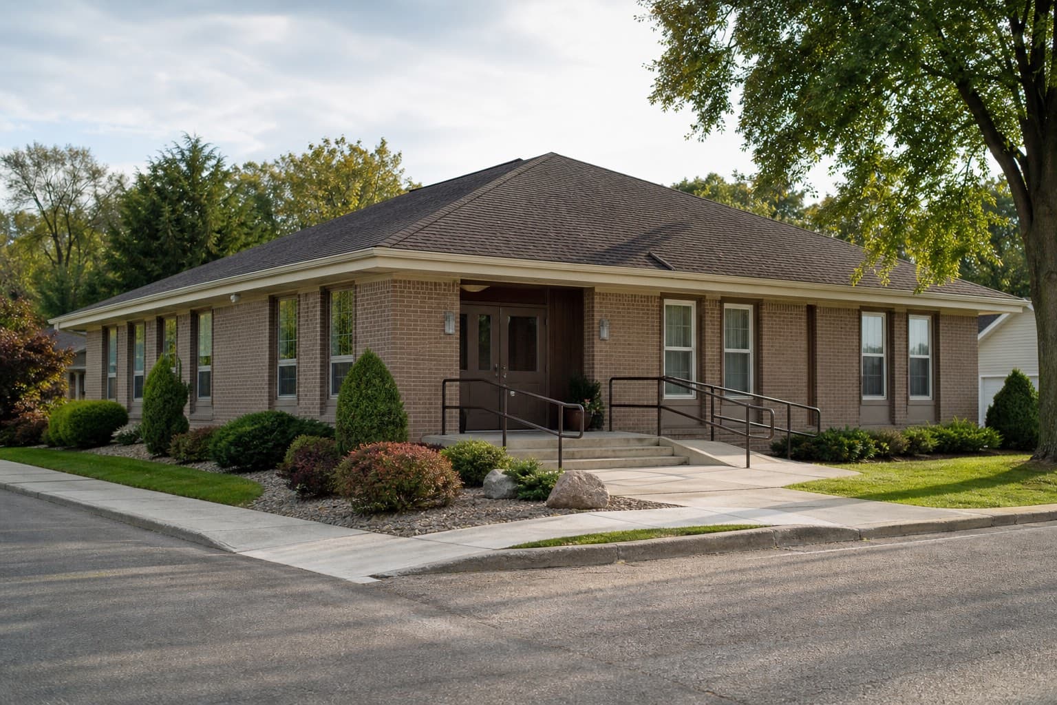 Jehovah's Witness place of worship exterior