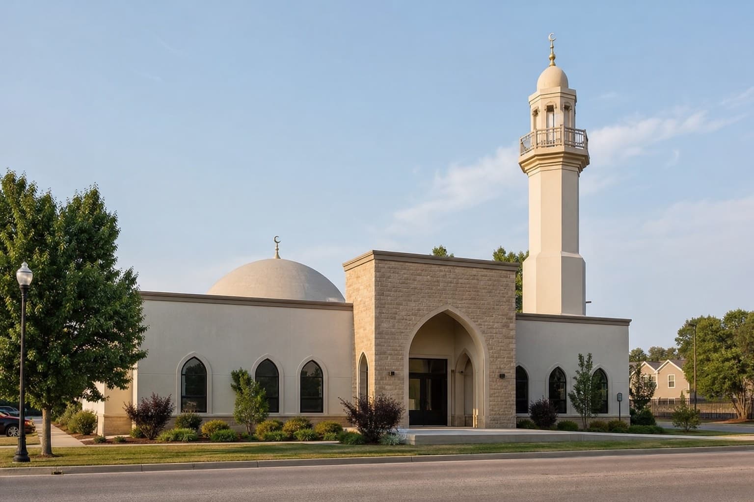 Mosque and neighborhood context